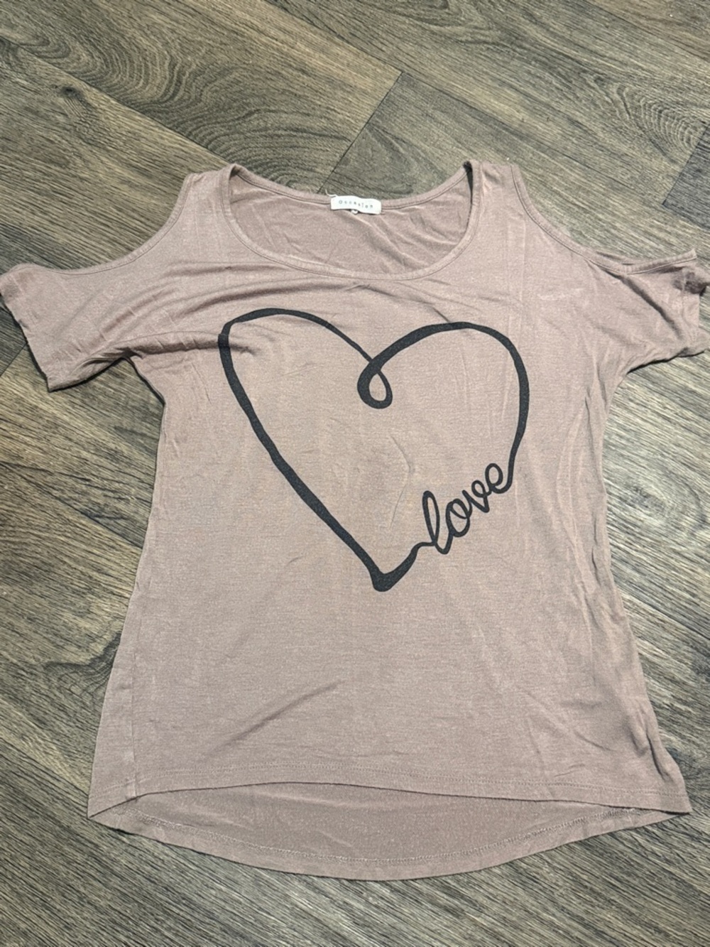 Small blouse -'Love' Heart Tee